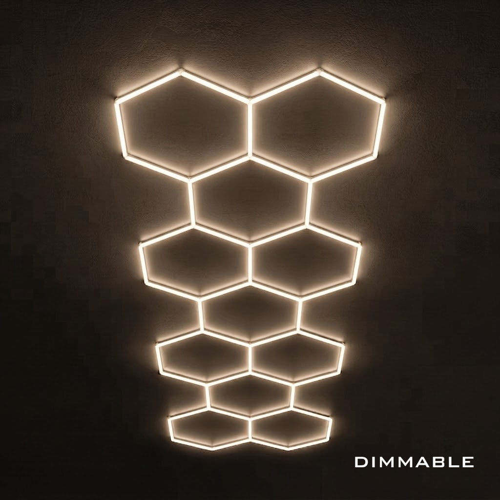 Dimmable 11 Hex Grid (16.40' x 5.58')