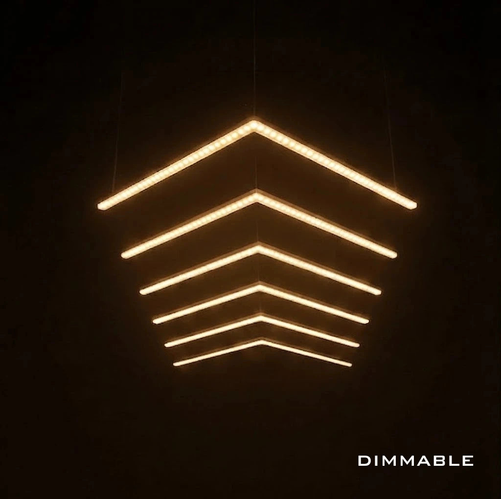 Single Arrow Grid Dimmable