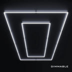 Dimmable Dual Rectangular Grid