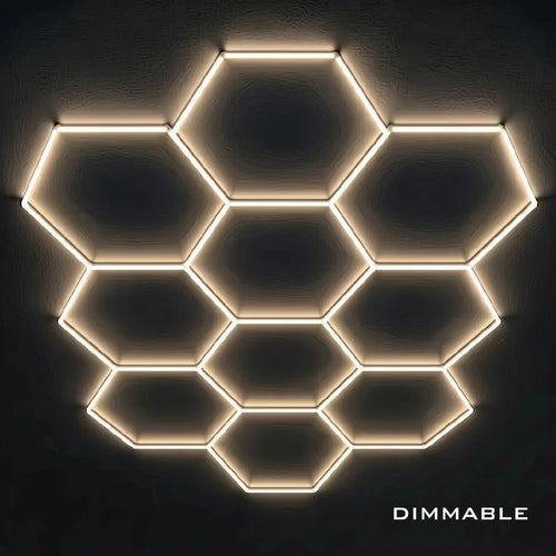 10 Hex Grid Dimmable