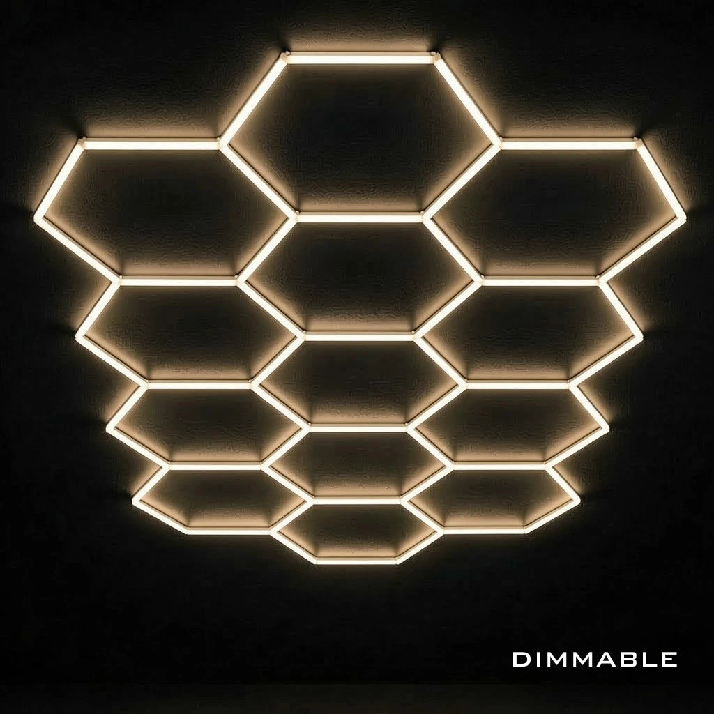 13 Hex Grid Dimmable