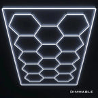 Dimmable 14 Hex Grid/Border (15.67' x 7.92')