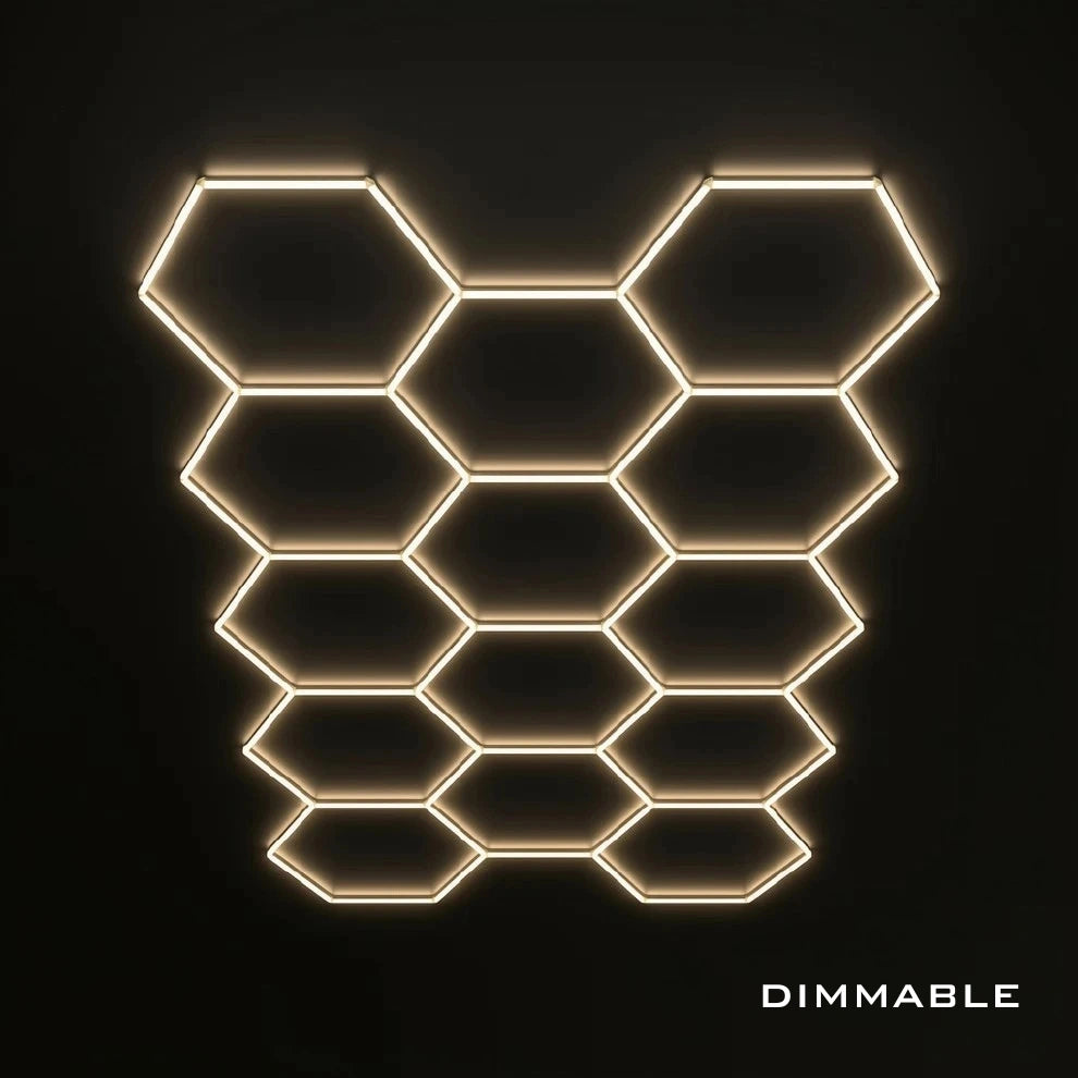 14 Hex Grid Dimmable