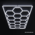 Dimmable 15 Hex Grid/Border (15.67' x 7.92')
