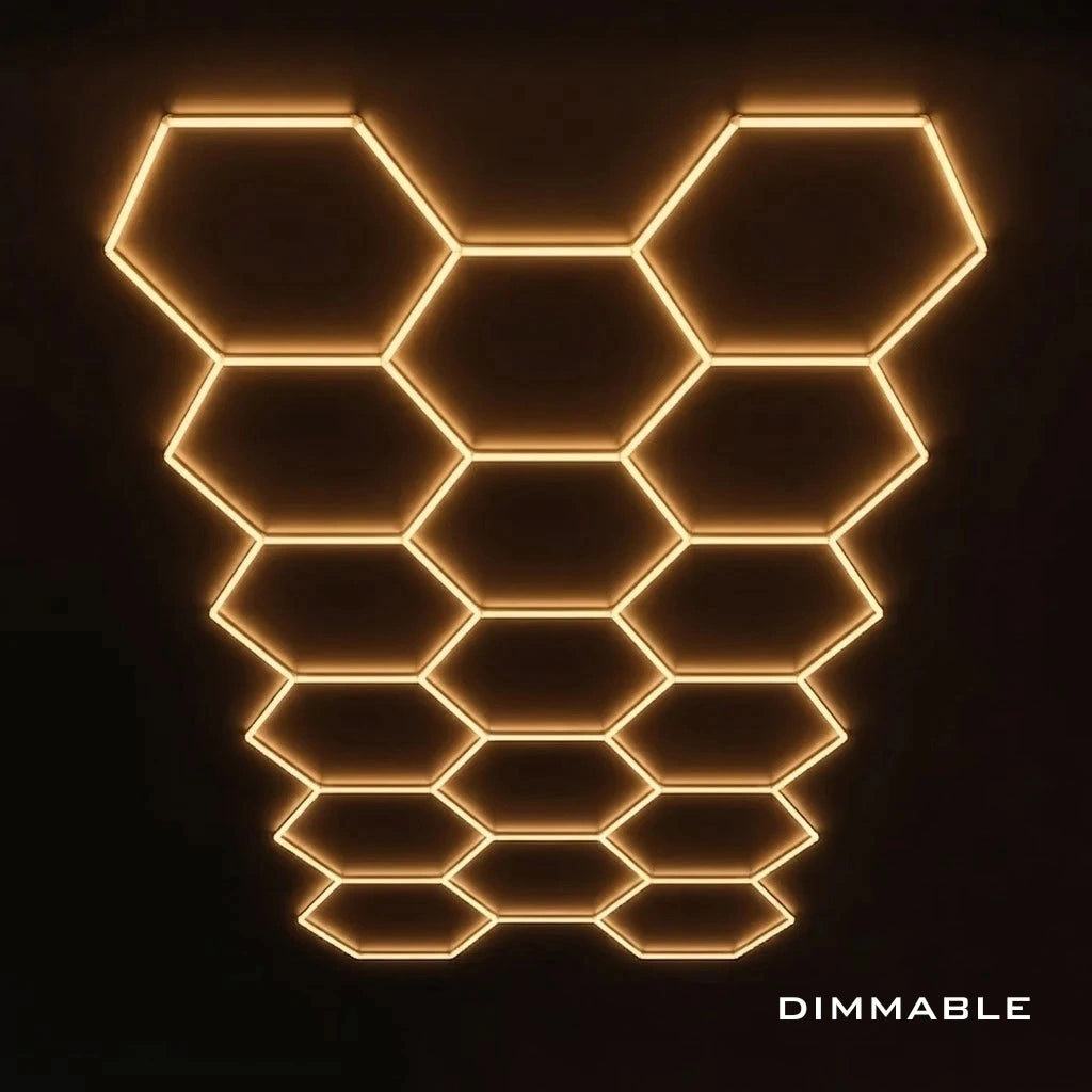 17 Hex Grid Dimmable