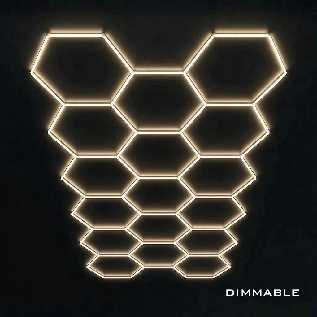 17 Hex Grid Dimmable