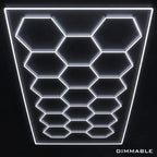 Dimmable 17 Hex Grid/Border (16.08' x 7.92')