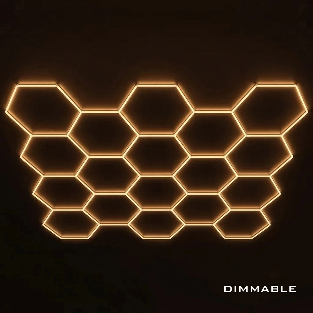 18 Hex Grid Dimmable