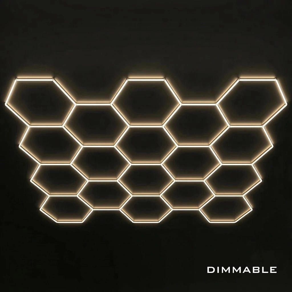 18 Hex Grid Dimmable