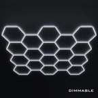 Dimmable 18 Hex Grid (12.80' x 11.15')