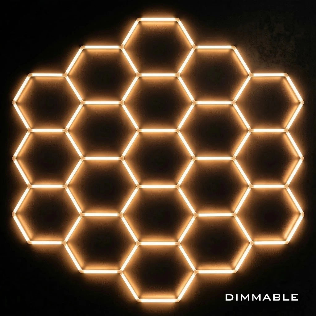 19 Hex Grid Dimmable
