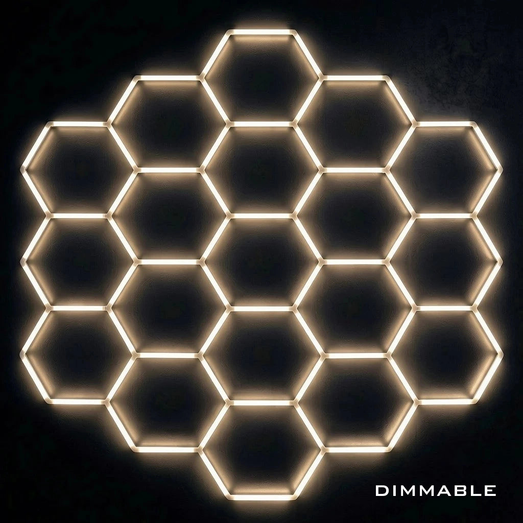 19 Hex Grid Dimmable