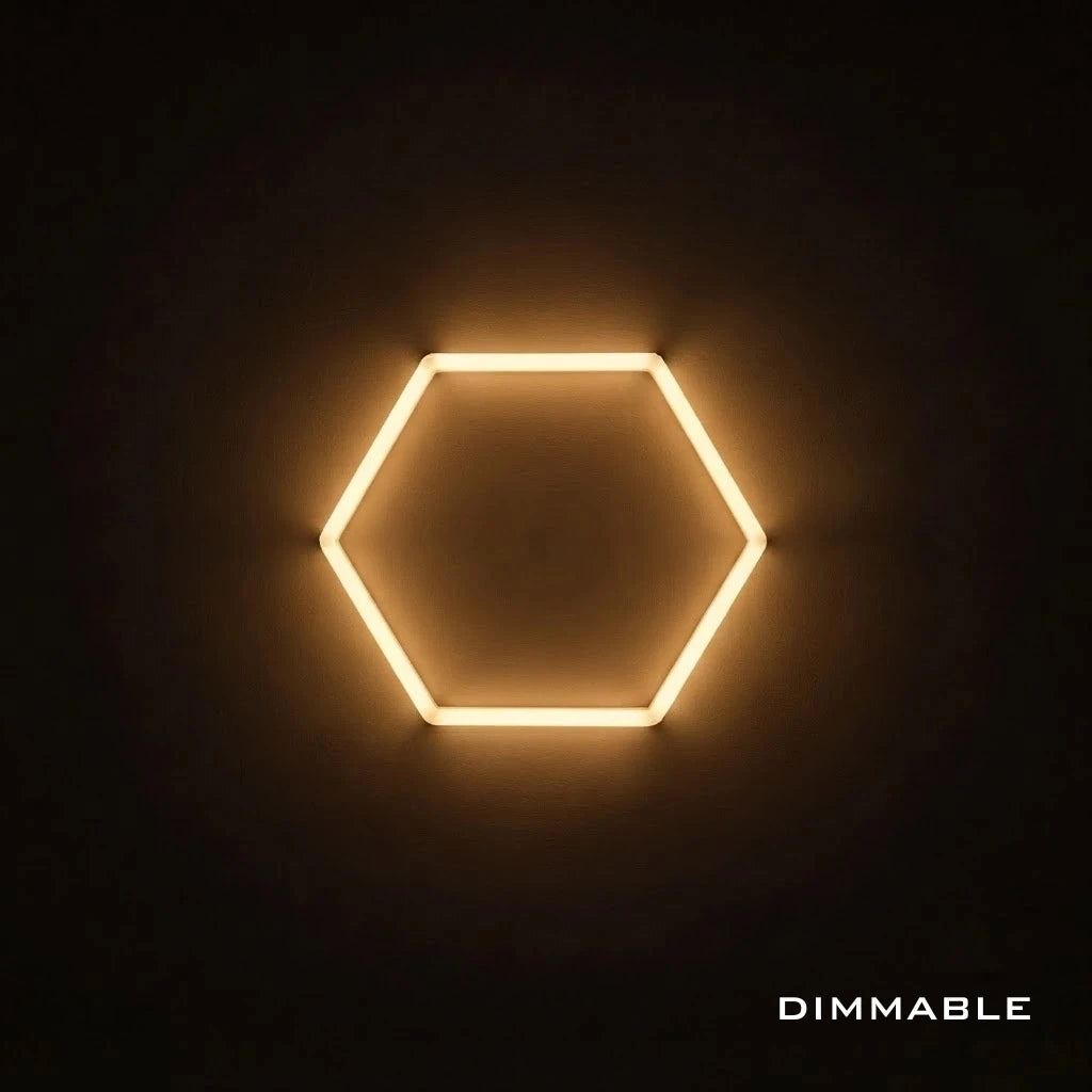 Single Hex Grid Dimmable
