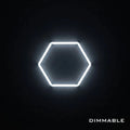 Single Hex Grid Dimmable