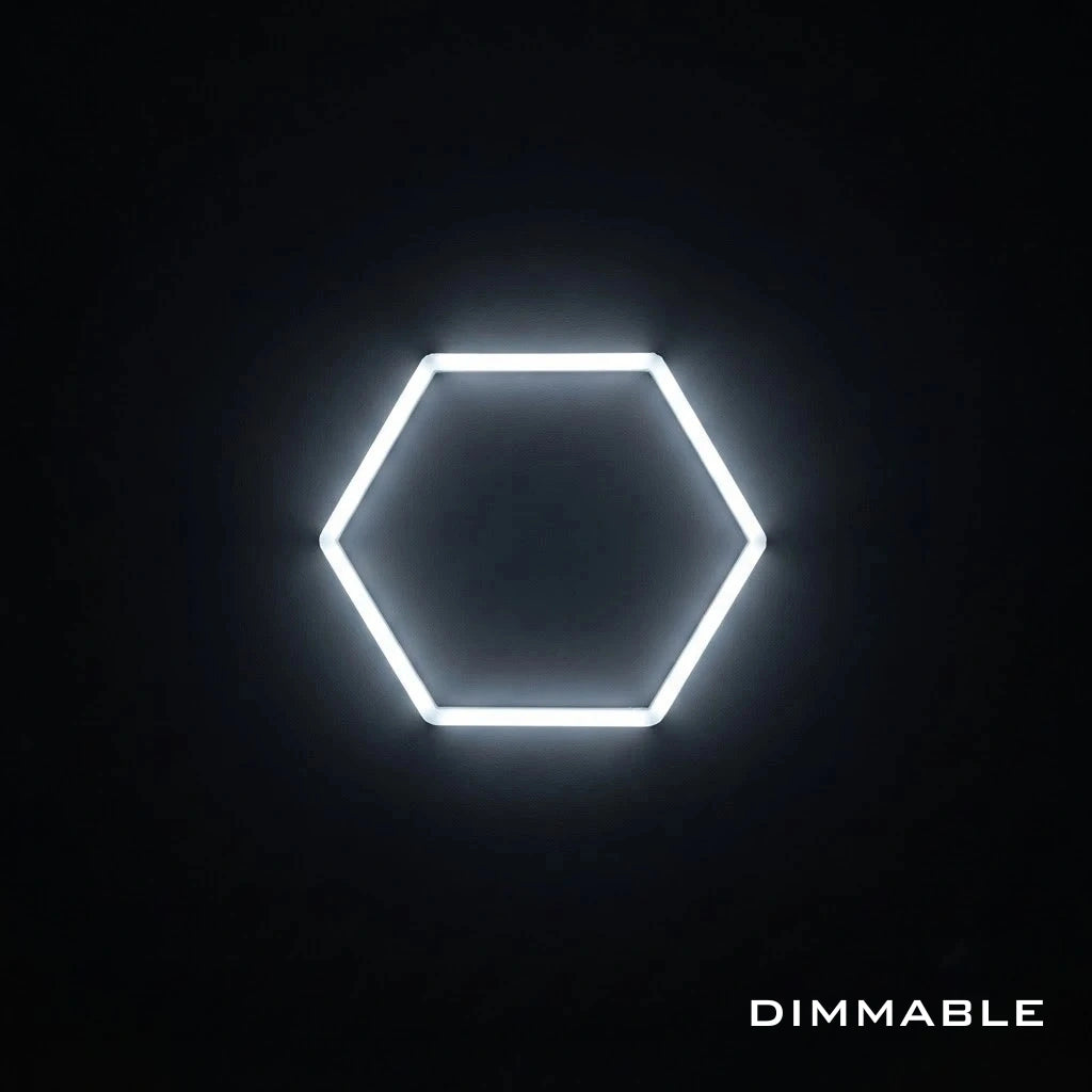 Single Hex Grid Dimmable