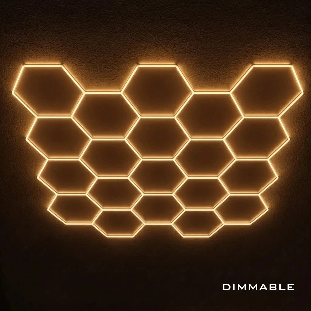 20 HEX Grid Dimmable