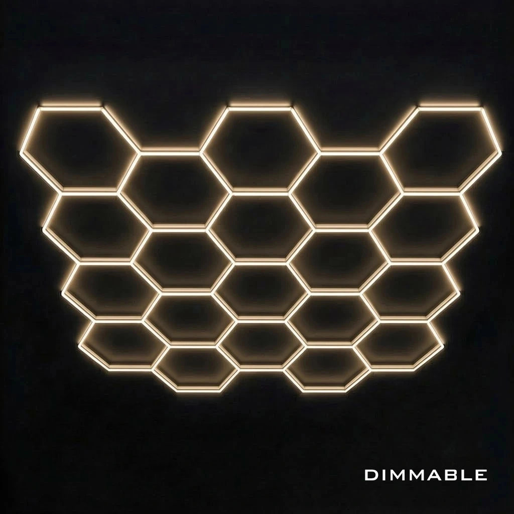 20 HEX Grid Dimmable