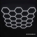 20 HEX Grid Dimmable