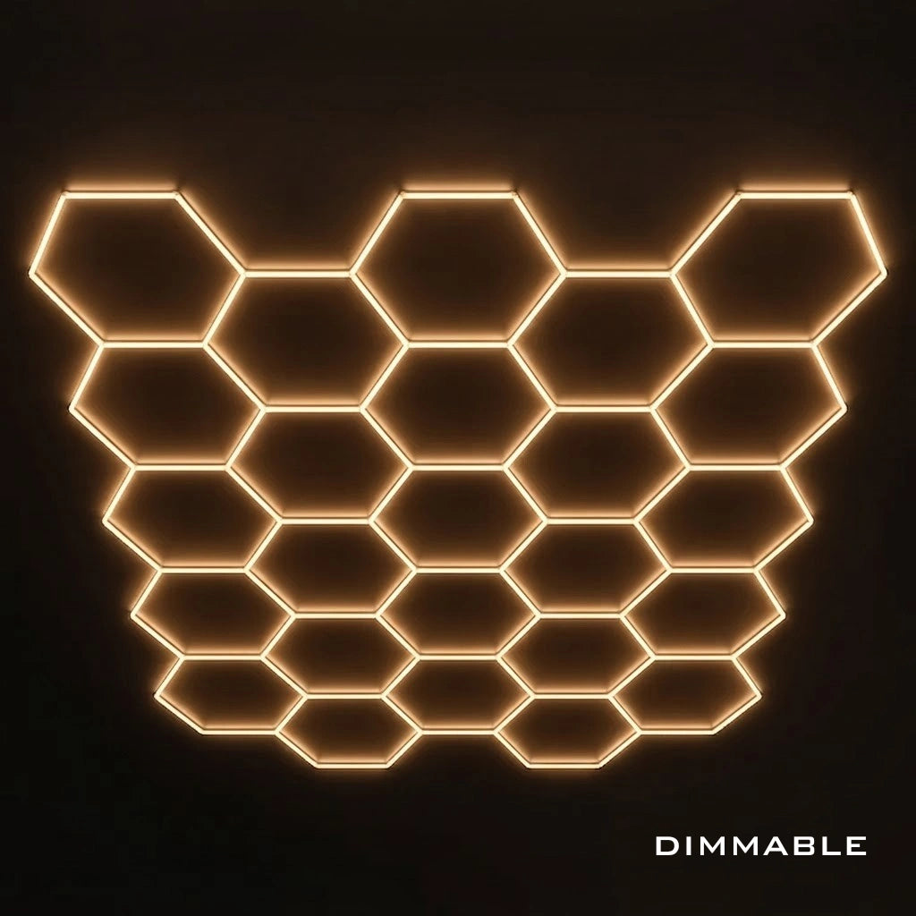 25 Hex Grid Dimmable