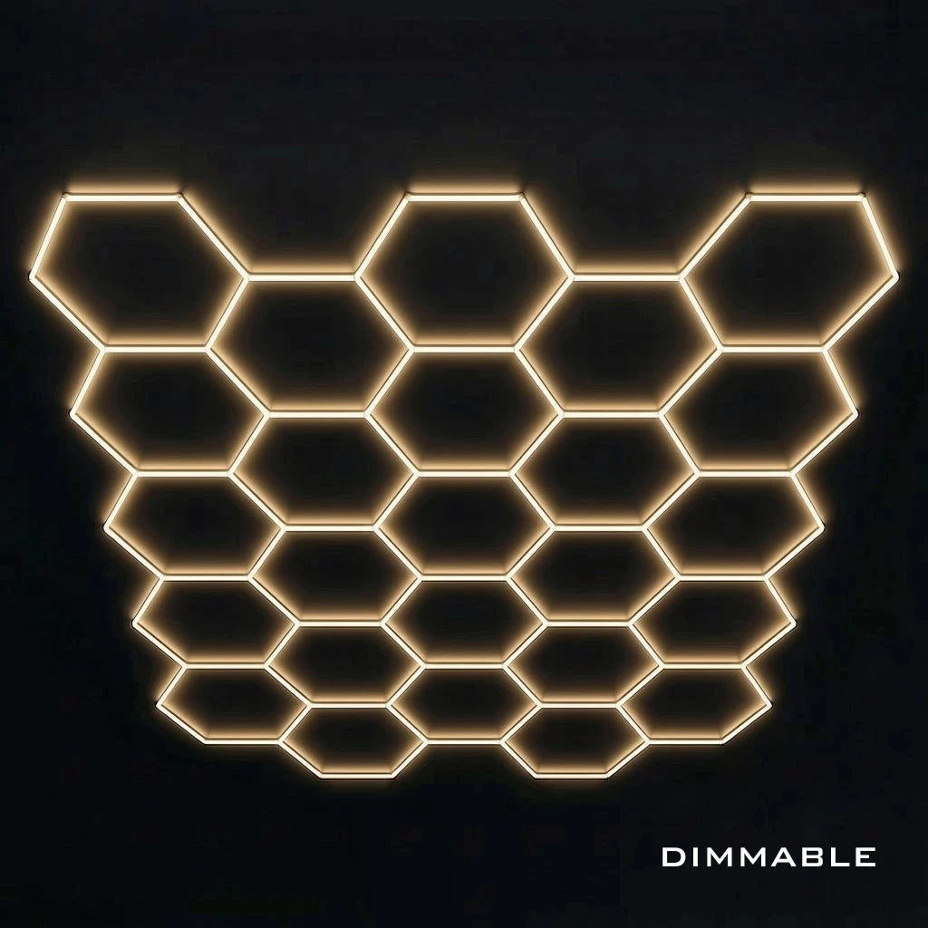 25 Hex Grid Dimmable