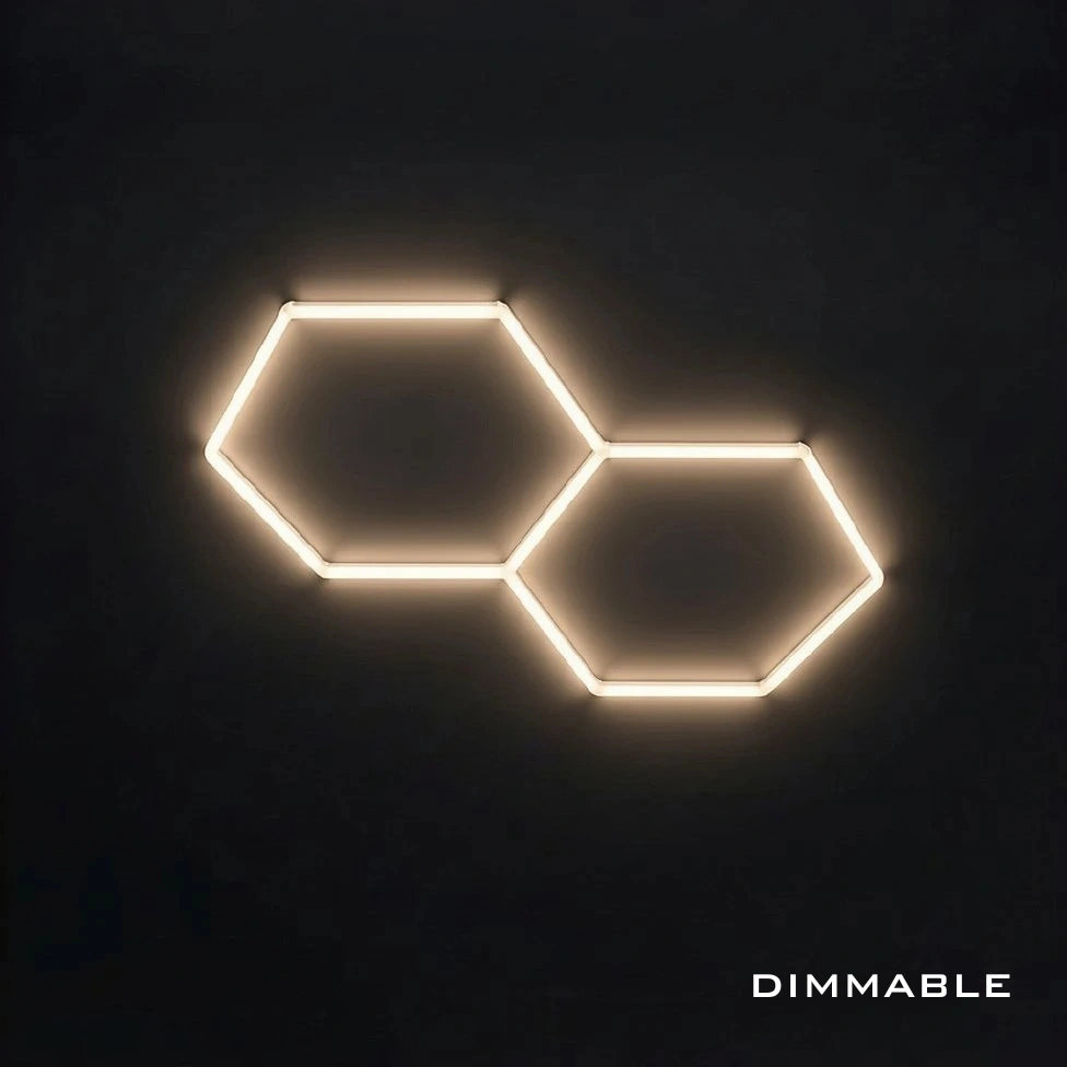 2 Hex Grid Dimmable