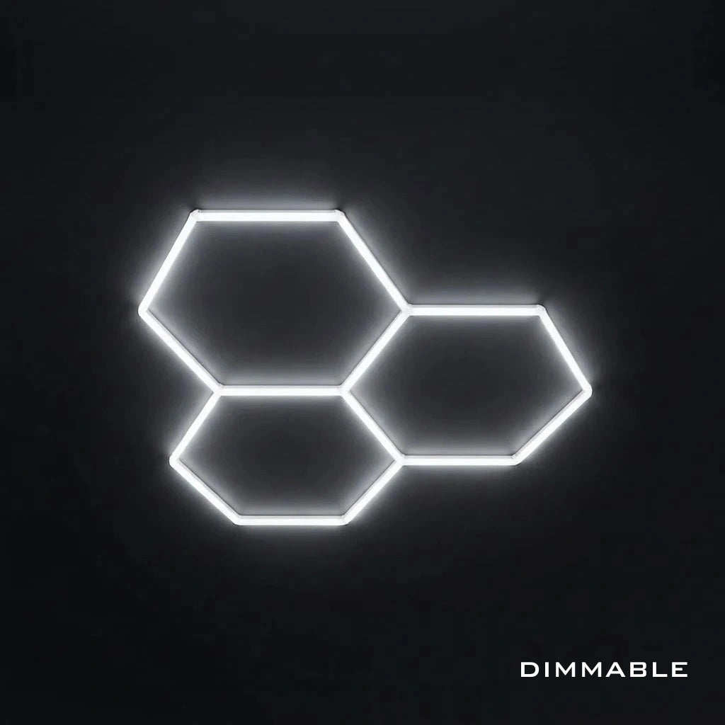 3 Hex Grid Dimmable