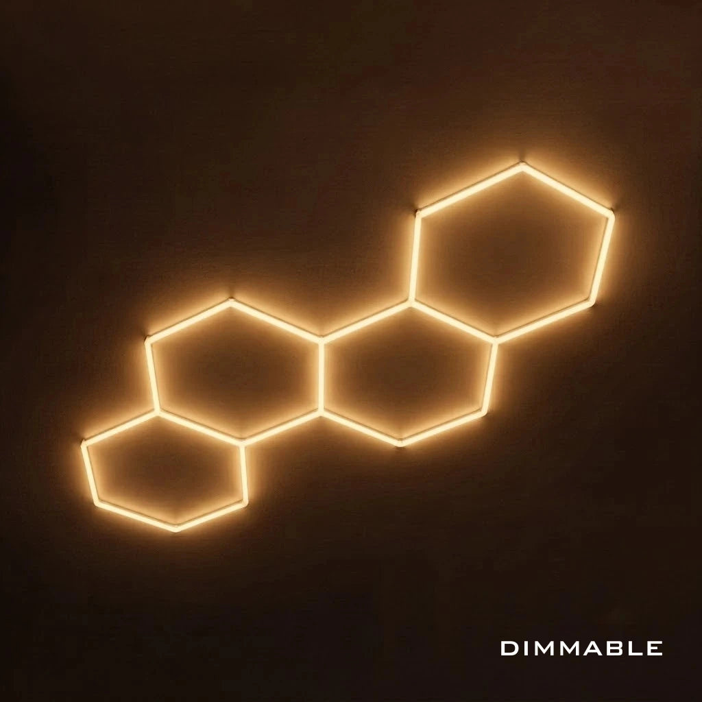 4 Hex Grid Dimmable