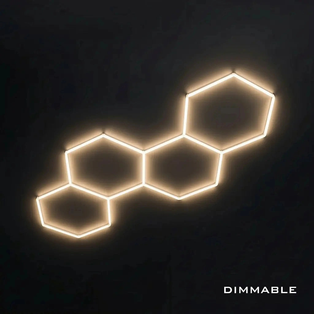 4 Hex Grid Dimmable