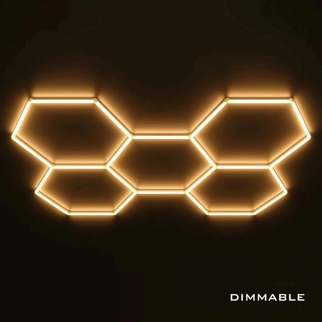 5 Hex Grid Dimmable