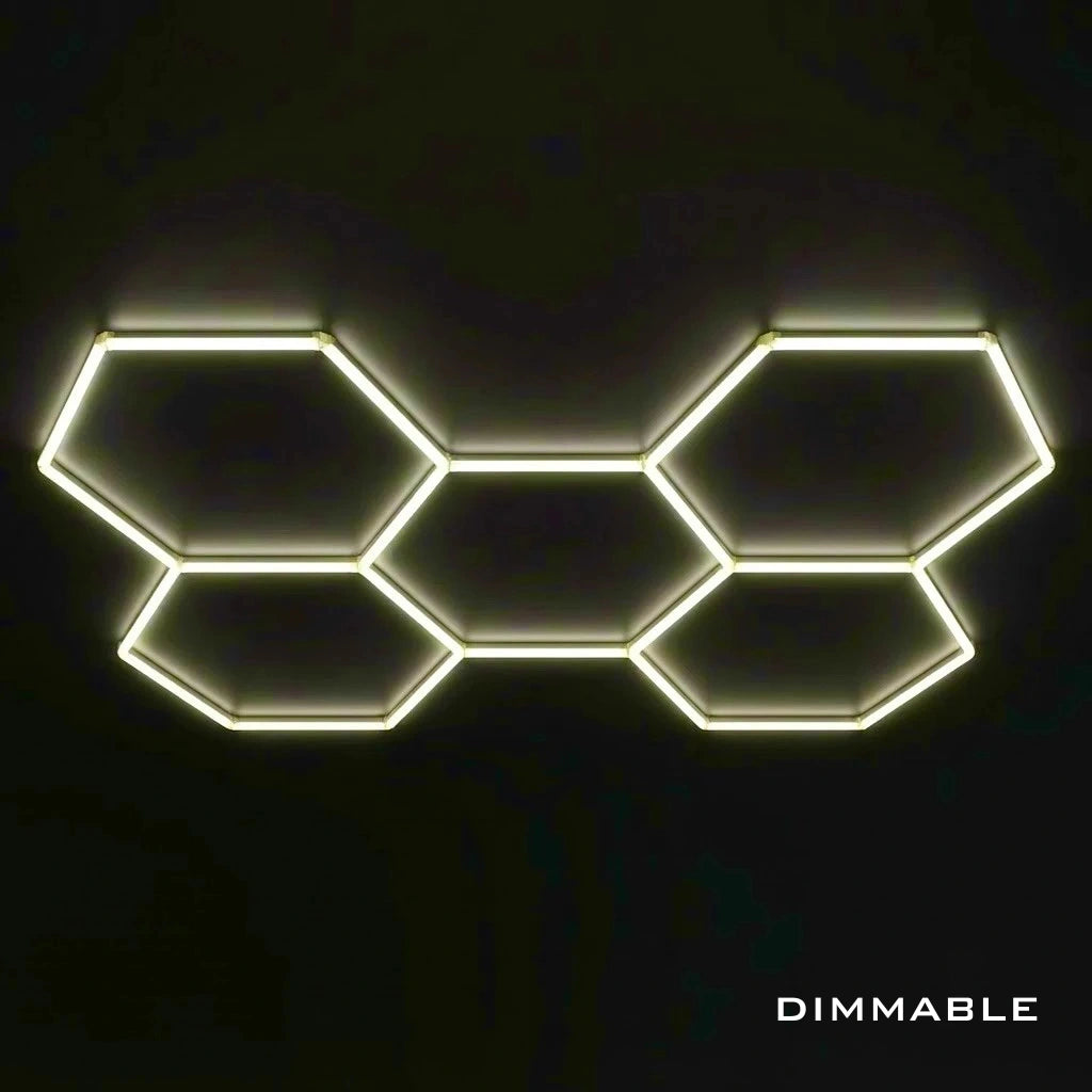 5 Hex Grid Dimmable