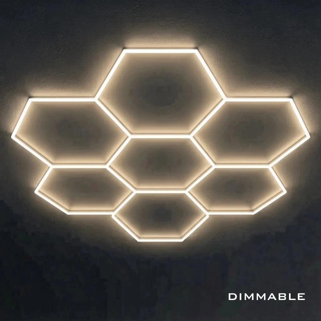 7 Hex Grid Dimmable