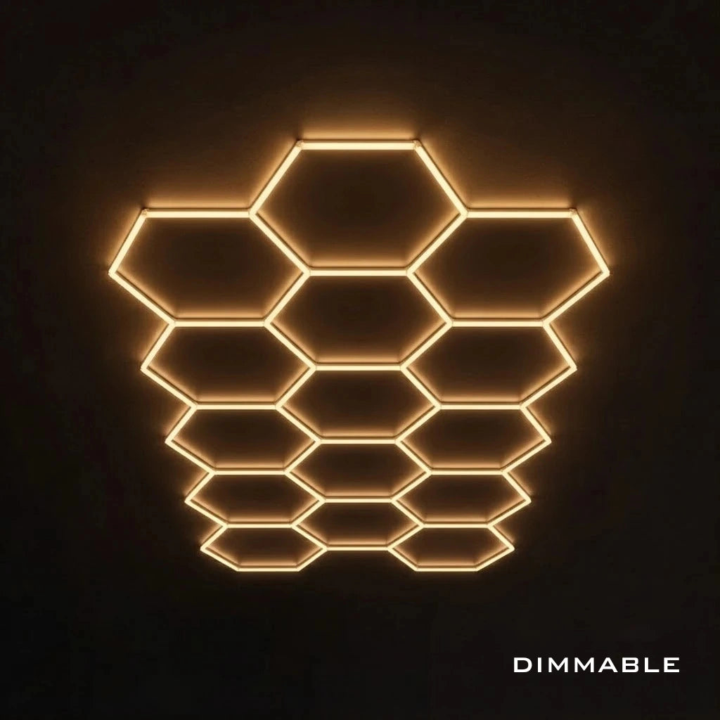 15 Hex Grid Dimmable