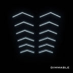 Dimmable Dual Arrow Grid
