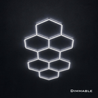 Dimmable 7 Hex Grid (12.80' x 5.58')