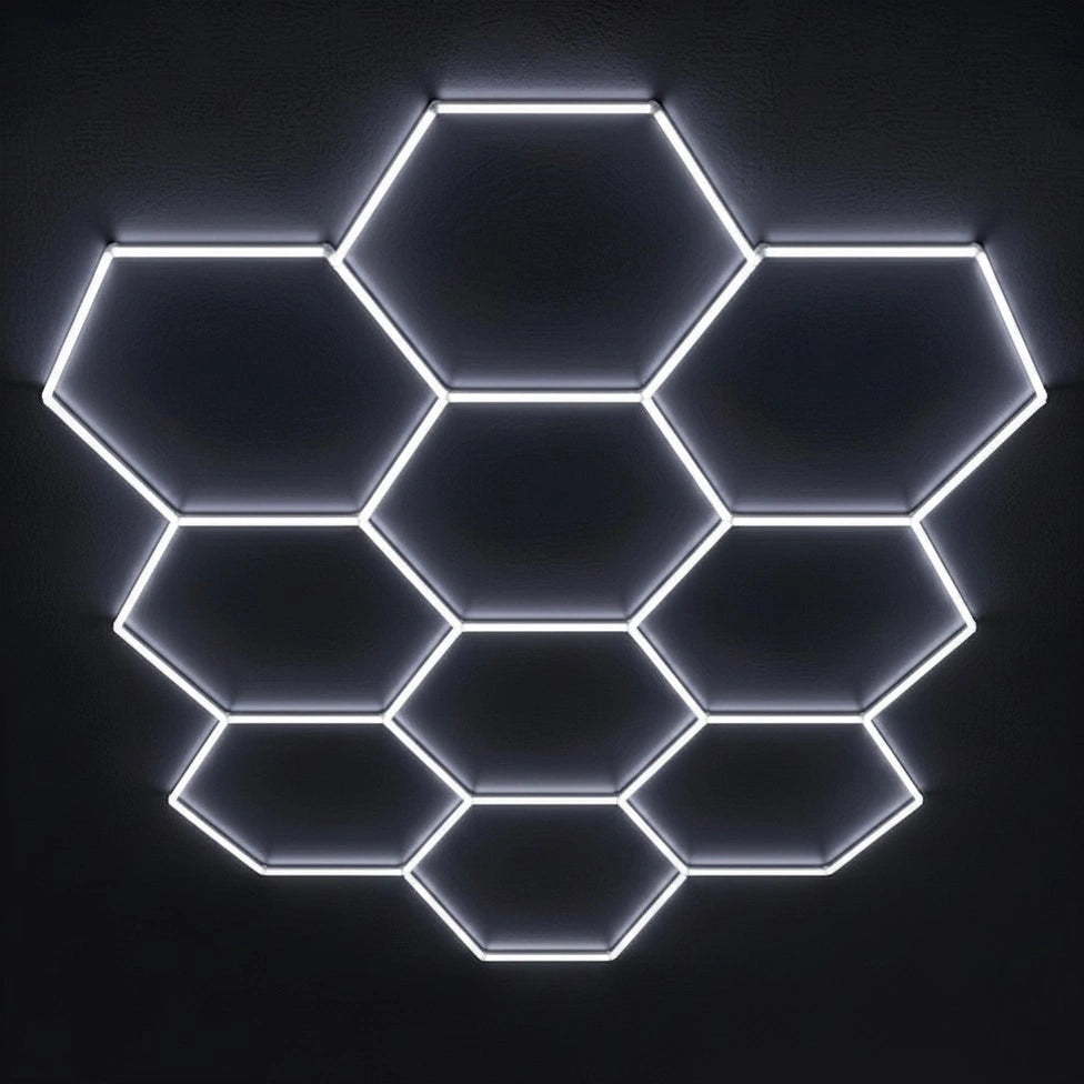 10 Hex Grid Non Dimmable