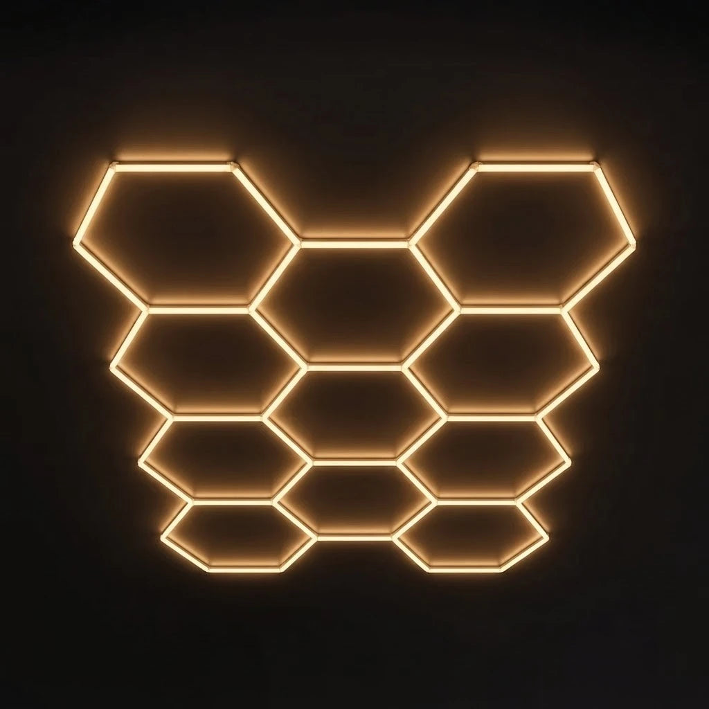 11 Hex Grid Non Dimmable
