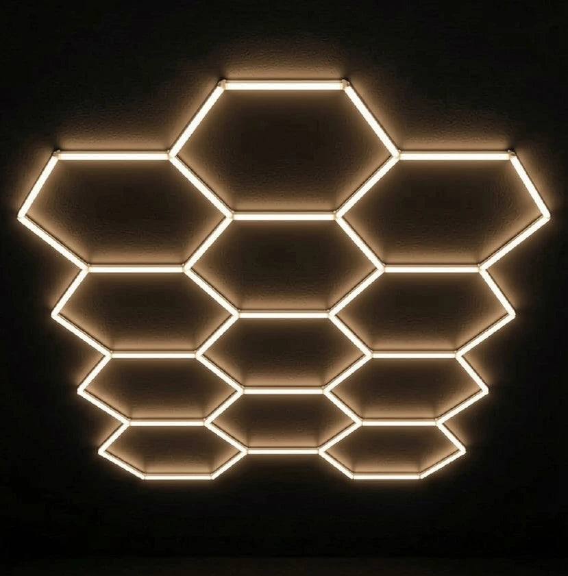 12 Hex Grid Non Dimmable
