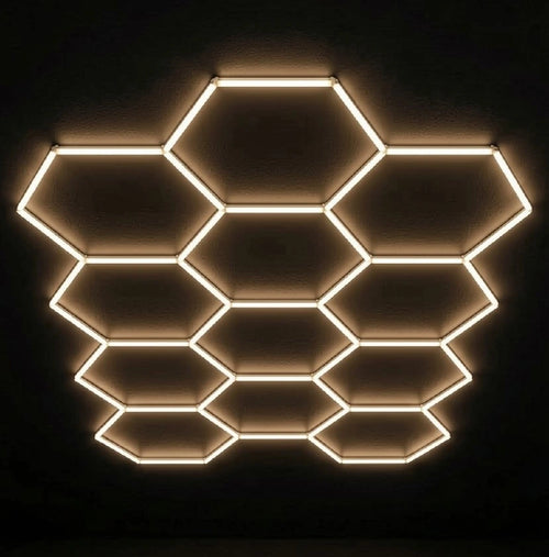 12 Hex Grid Non Dimmable