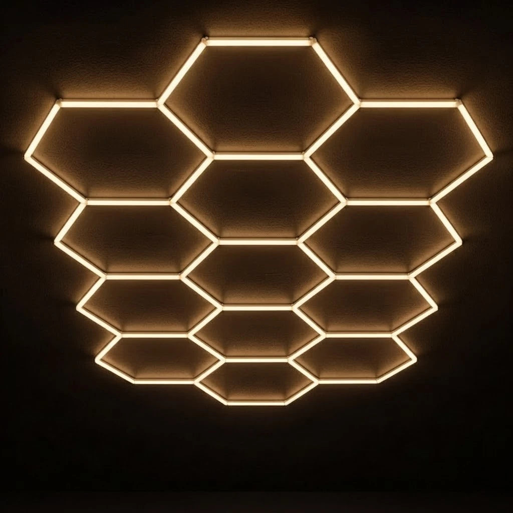 13 Hex Grid Non Dimmable