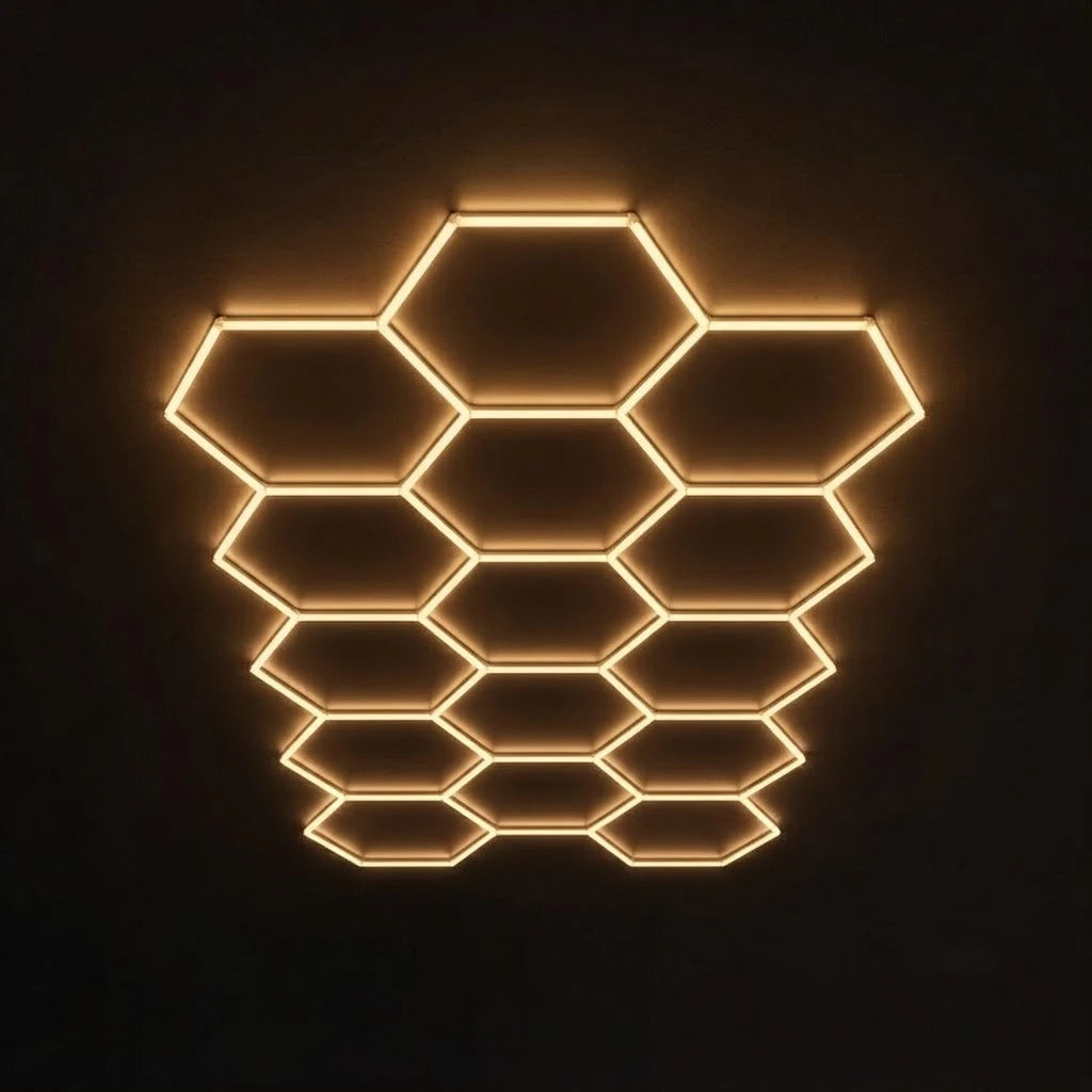 15 Hex Grid Non Dimmable