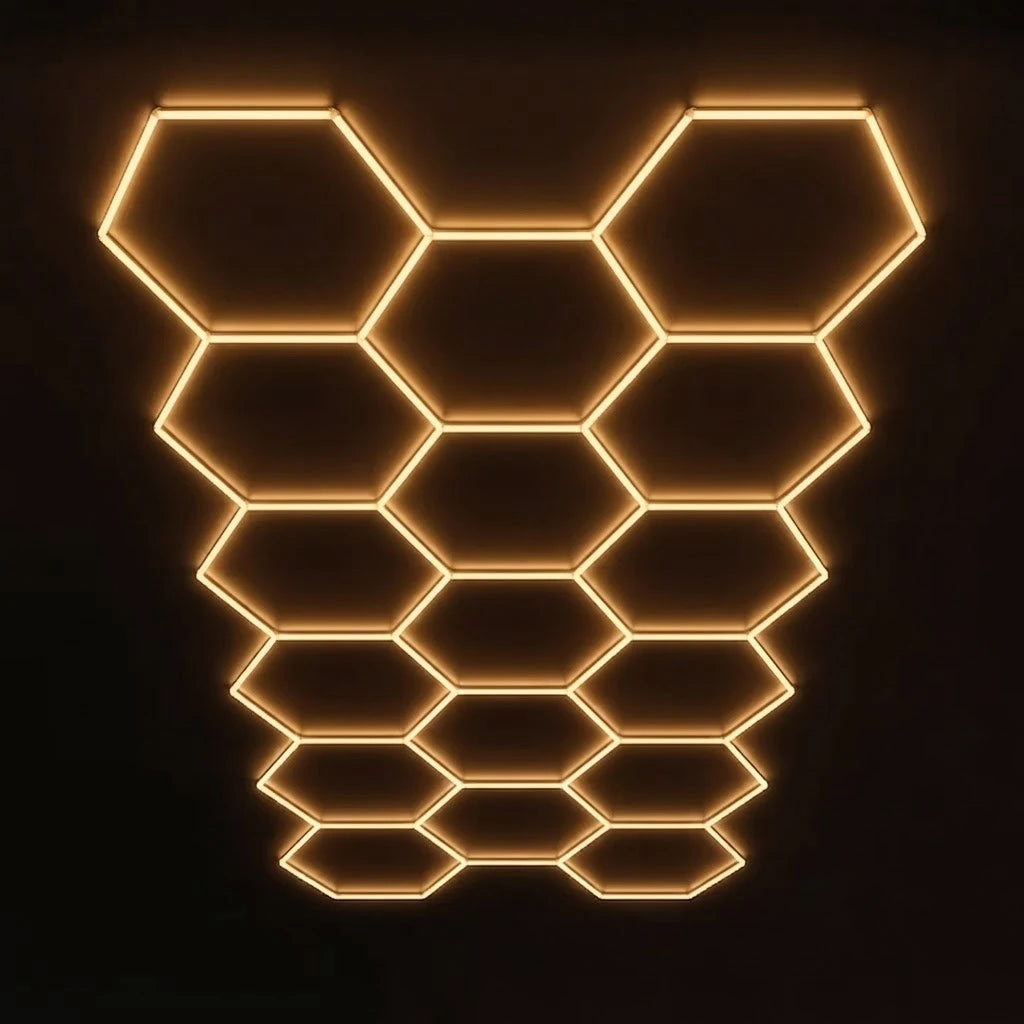 17 Hex Grid Non Dimmable