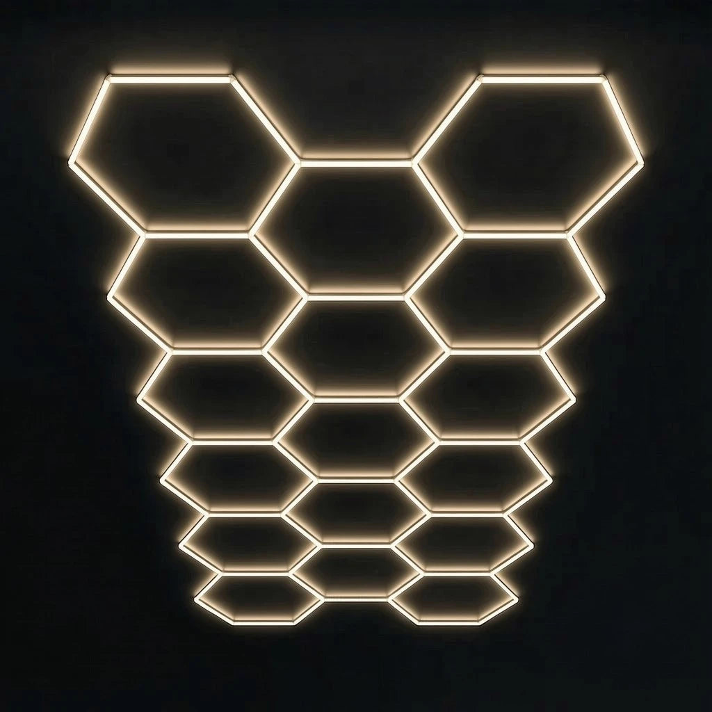 17 Hex Grid Non Dimmable