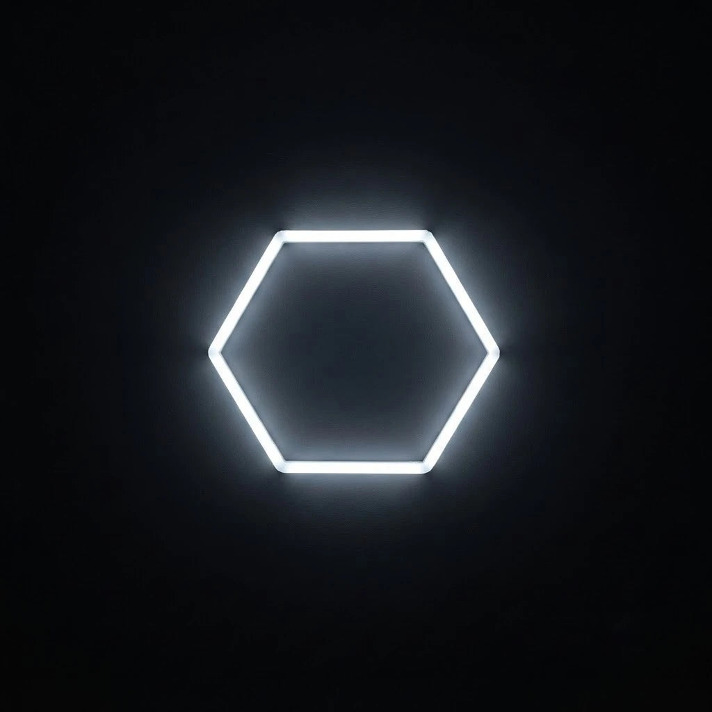 Single Hex Grid Non Dimmable