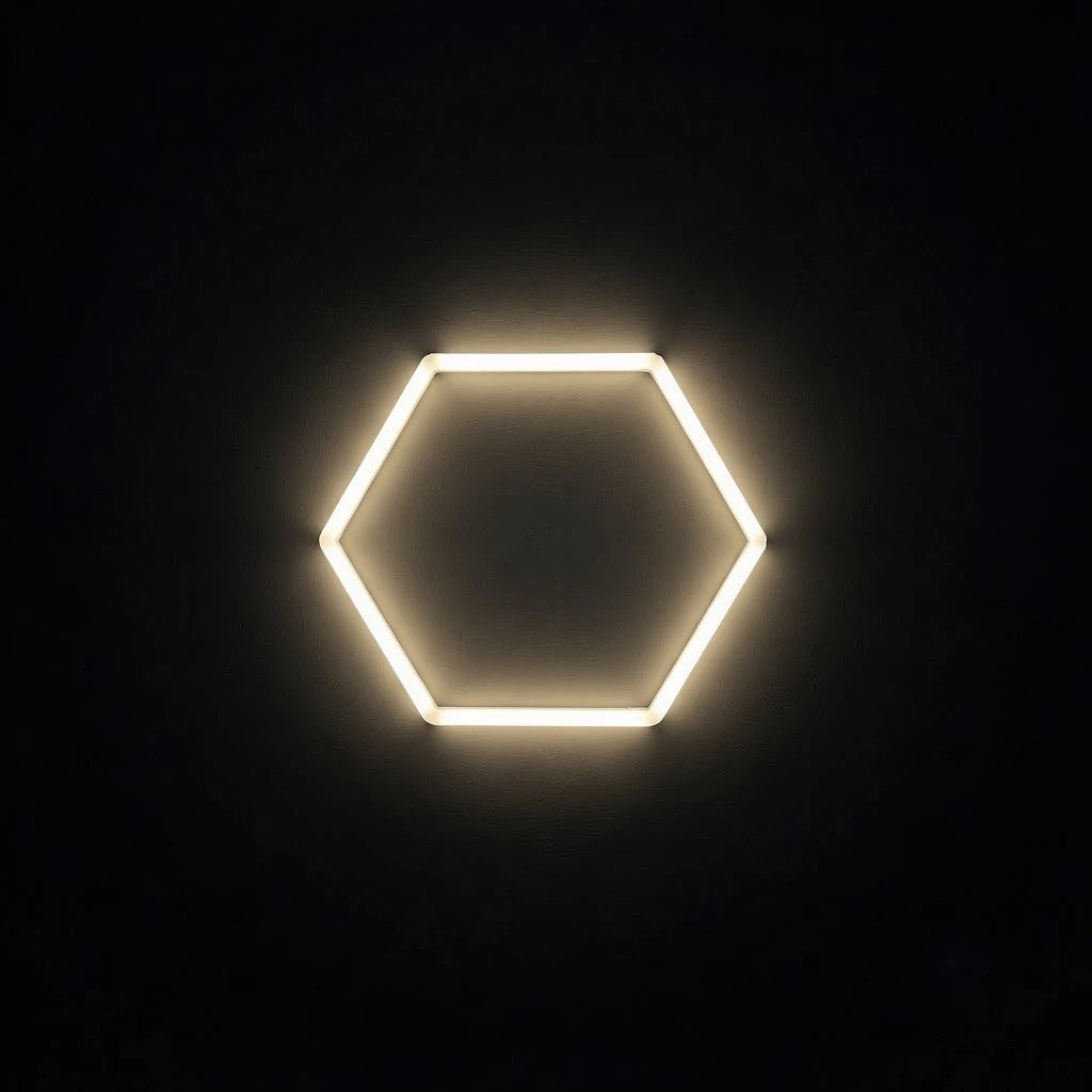 Single Hex Grid Non Dimmable