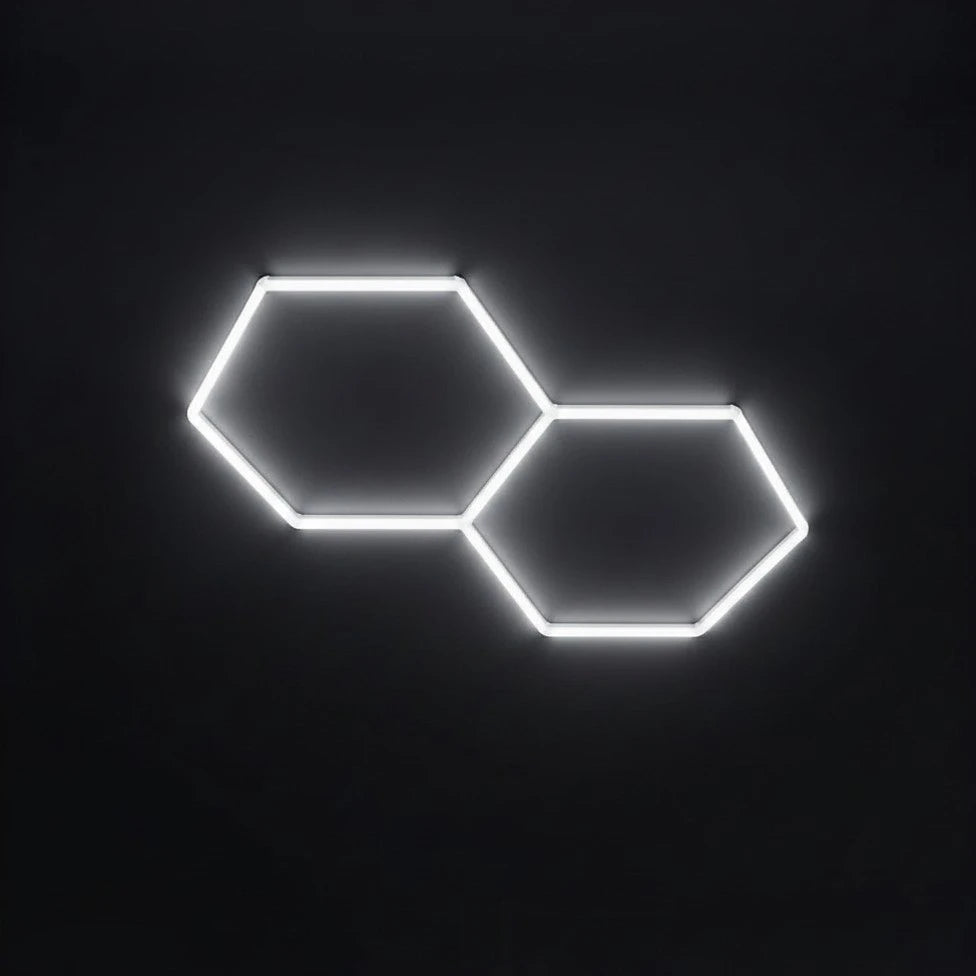 2 Hex Grid Non Dimmable
