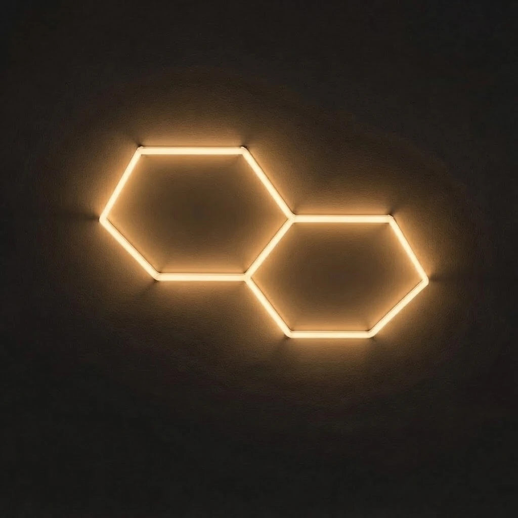 2 Hex Grid Non Dimmable