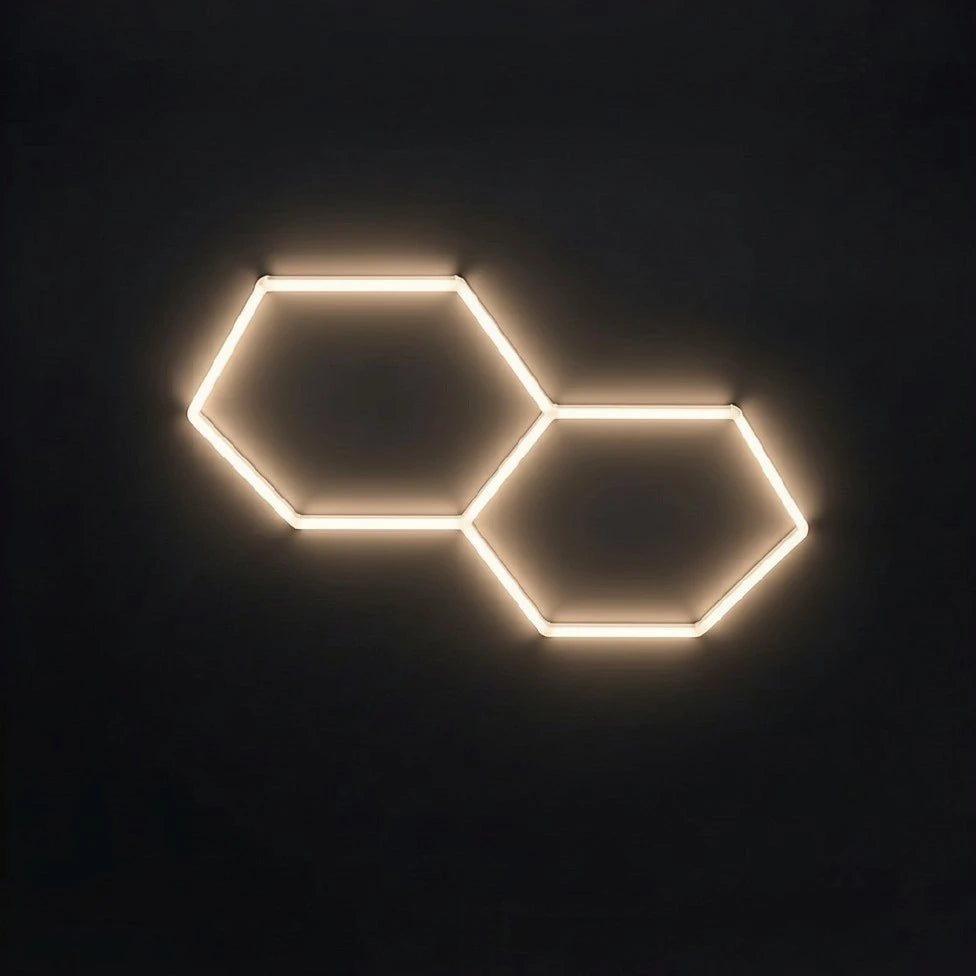 2 Hex Grid Non Dimmable