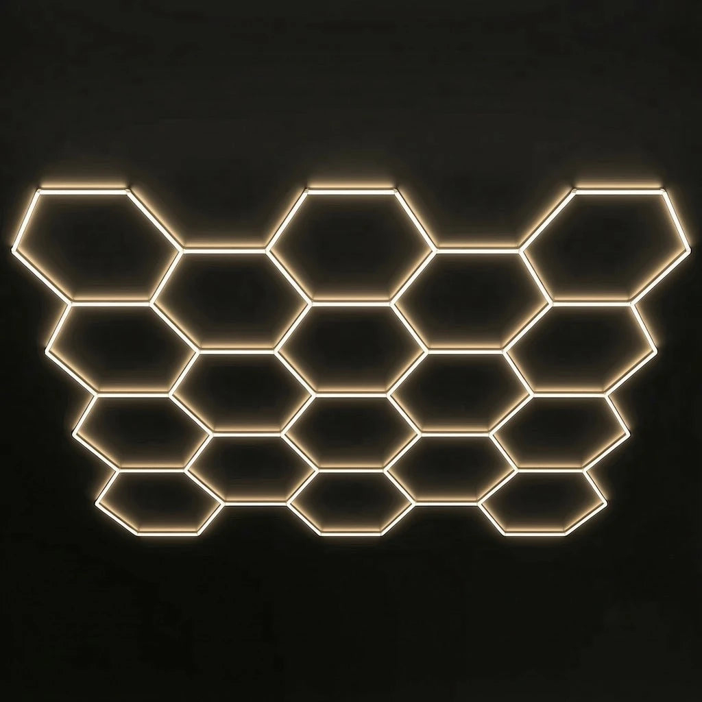 18 Hex Grid Non Dimmable