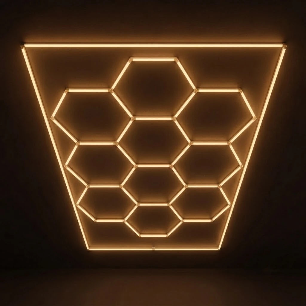 10 Hex Grid/Border Non Dimmable