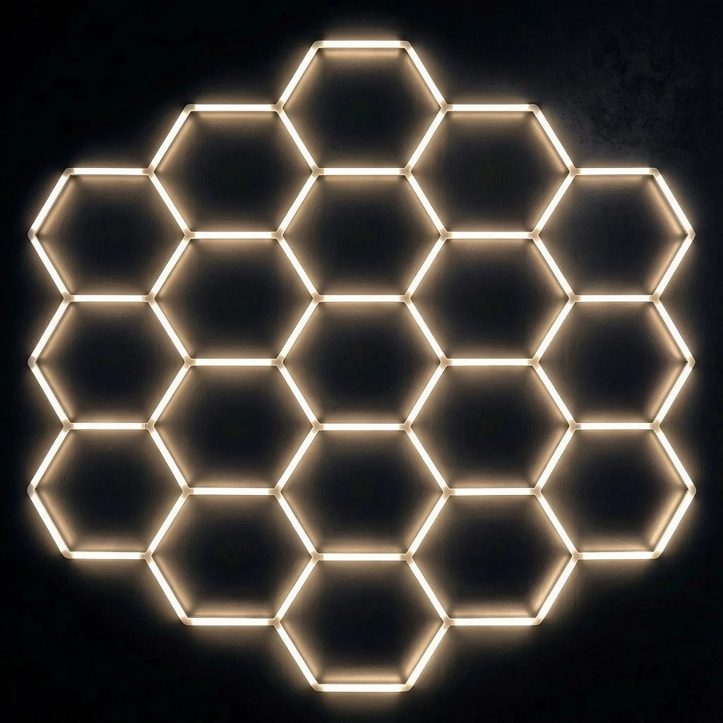 19 Hex Grid Non Dimmable